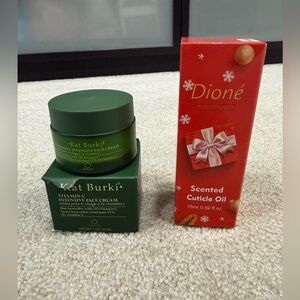 NIB Kat Burki Vitamin C Intensive Face Cream - 1.0oz and Cuticle Oil free gift